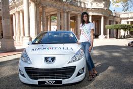 Peugeot e Miss Italia