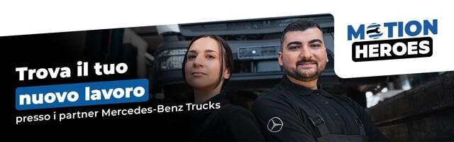 Daimler Truck Italia lancia Motion Heroes, la nuova piattaforma di recruitment online dedicata alla ricerca del personale di officina presso la rete autorizzata Mercedes-Benz Trucks