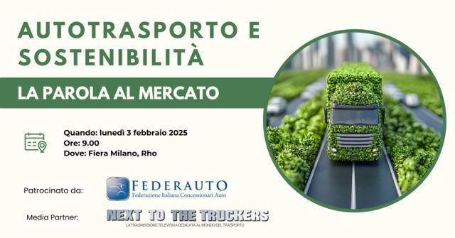 Save the date - Autotrasporto e sostenibilità