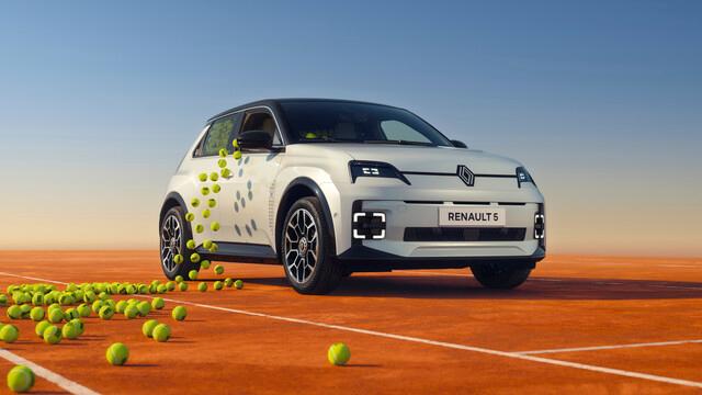 Renault 5 E‑Tech elettrica, serie speciale Roland‑Garros 2026 (4)