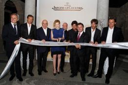 Jaeger-LeCoultre opening boutique Milan. SP
