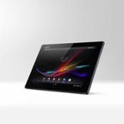 Xperia Tablet Z Front40 Black Water