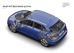 Audi A3 Sportback g-tron â€” Technical illustrations