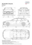 Audi RS 6 Avant â€” Technical illustrations