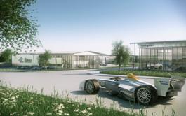 2. An artist's impression how the new Formula E headquarters will look
