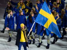 Swedish delegation - Opening Ceremony Sochi Winter Olympics 2