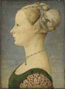 27. Piero del Pollaiolo, Ritratto di giovane donna, Milano Poldi Pezzoli