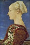 2. Piero del Pollaiolo, Ritratto di giovane donna, Berlino Gemaldegalerie