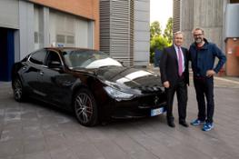 Maserati_Massimo Bottura-Chef 3 stelle Michlin-e Harald Wester-CEO Maserati