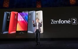ASUS Chairman Jonney Shih announces ZenFone 2 flagship smartphone at launch event in