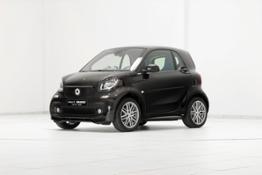 smart BRABUS tailor made fortwo coupe frozen coffee, tridion frozen coffee