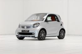 smart BRABUS tailor made fortwo coupe, tridion arctic blue, tridion arctic blue