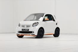 smart BRBAUS tailor made fortwo coupe snow, tridion snow