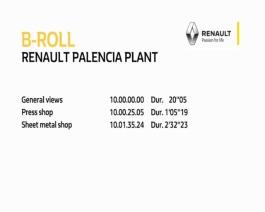 Renault Palencia plant (Spain) - B-roll 1