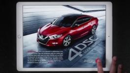 Nissan Interactive Brochure Hub-HD