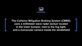 2016_Honda_Civic_Collision_Mitigation_Braking_System