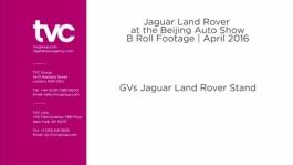 GVs Jaguar Land Rover Stand, 2016 Beijing Auto Show