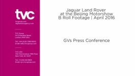 GVs Press Conference, 2016 Beijing Auto Show