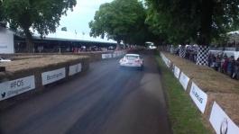 Nissan GT-R Guinness World Record Holder drifts at Festival of Speed