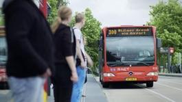 future bus footage brt amsterdam clean