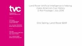 GVs Land Rover BAR sailing and Land Rover Machine Learning AI