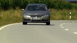 BMW 740Le xDrive iPerformance. Driving scenes