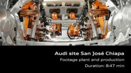 Footage Q5 Production and Audi Plant of Mexico