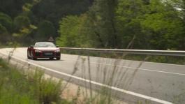 Audi R8 Spyder Footage red