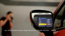 Bose Personal Sound System - Making of the All New Nissan Micra 