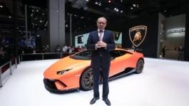 Mr. Stefano Domenicali is talking about the highlights of Huracan Performante part2