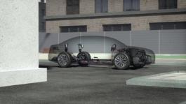 Animation: Audi A8 MHEV with active suspension