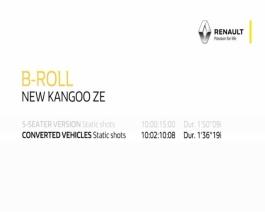  Test drive - New Renault Kangoo Z.E. 5 seater version and converted vehicles
