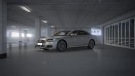 Animation Audi A8 - Matrix LED reading lamp