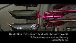 Quality assurance at the Audi A8 overall project