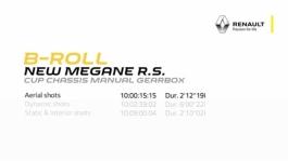 New Renault MEGANE R S Cup chassis and manual gearbox