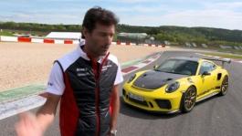 Mark Webber and the GT3 RS at Nürburgring