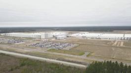 Volvo Cars pre-production B-roll Charleston factory and city of Charleston