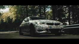 The new BMW 3 Series Testing at the Nurburgring