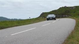 BMW 8 Series Convertible. Country Road Driving Scenes