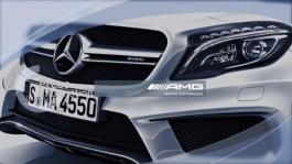 Mercedes-AMG A 35 4MATIC designo mountain grey magno - Footage