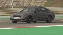BMW 3 Series - M340i xDrive US (Prototype getarnt). Racetrack Driving Scenes