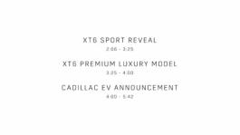 2020 Cadillac XT6 Reveal