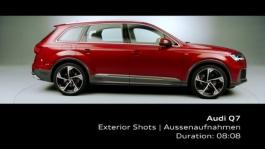 Audi Q7 (studio footage)