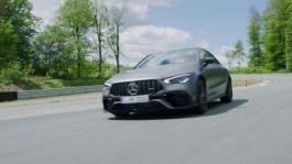 mb 190704 AMG CLA 45 S 4MATICplus Coupe Footage Driving Scenes