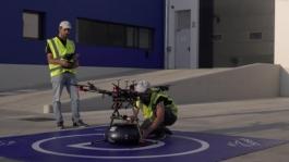 SEAT-and-Grupo-Sese-link-up-via-drone Video HQ Footage