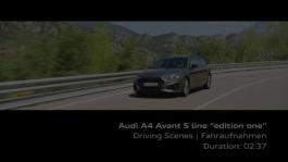 A4 Avant S line „edition one“ (Footage)