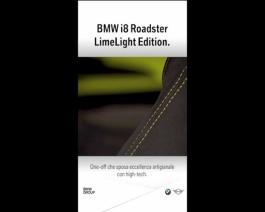 BMW I8 ROADSTER LIMELIGHT EDITION 30NOV2019 SOCIAL 1