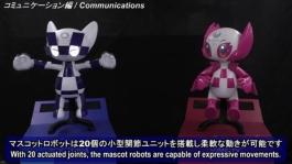 Tokyo 2020 Mascot-type Robot Communication function