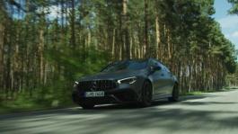mb 190717 amg cla 45 S Footage Driving Scenes