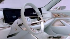 BMW Concept i4. Interior design